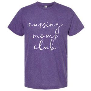 Cussing Moms Club Graphic Tee PURPLE SZ XXXL/3X NWT